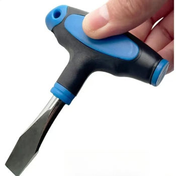 Magnētisks skrūvgriezis ar plastmasas rāmi, rūpnieciskās kvalitātes CRV tēra, modelis 9988, svars 60 g