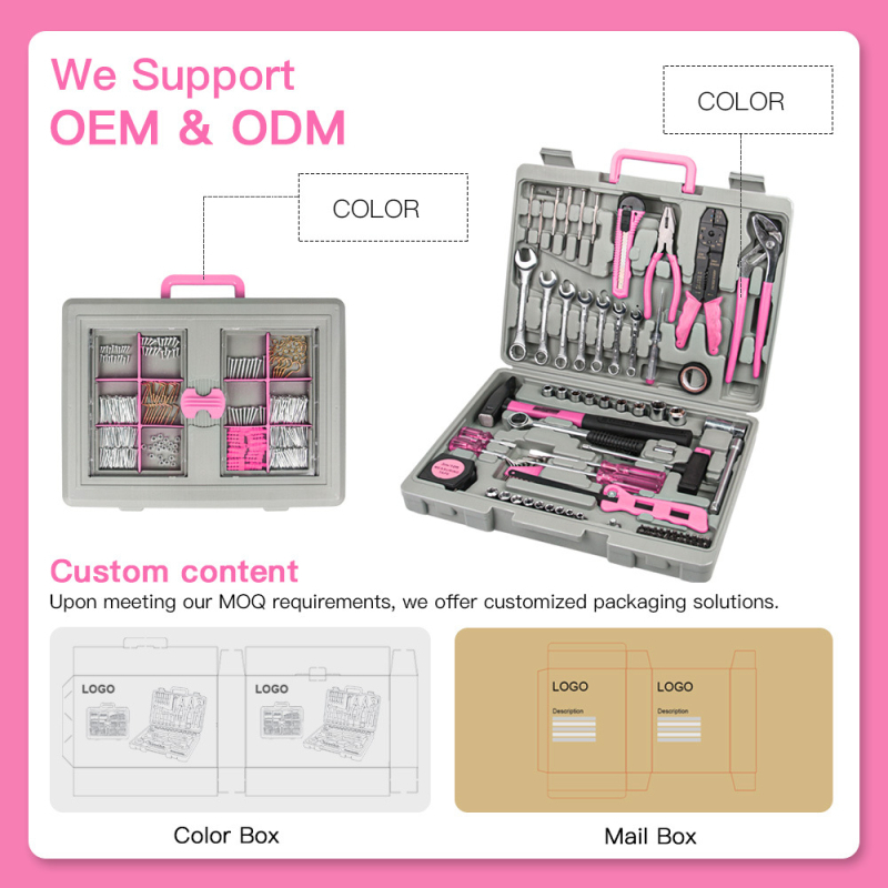 555-dijelni višefunkcionalni set alata u kutiji za kućnu uporabu