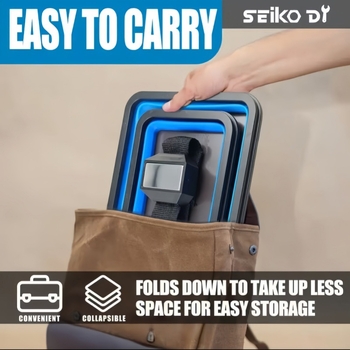 Salokāms magnētisks detaļu trauks – silikons un magnets, modelis YW084, 4gab komplekts, Aokika