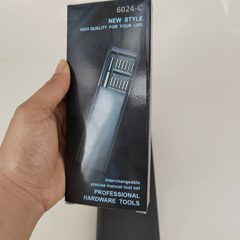 25-в-1 комплект отвертки за дома за разглобяване и ремонт на компютри и мобилни устройства — прецизен инструментален набор, изработен от хром-ванадий стомана (Cr-V)