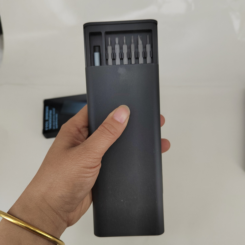 25-в-1 комплект отвертки за дома за разглобяване и ремонт на компютри и мобилни устройства — прецизен инструментален набор, изработен от хром-ванадий стомана (Cr-V)