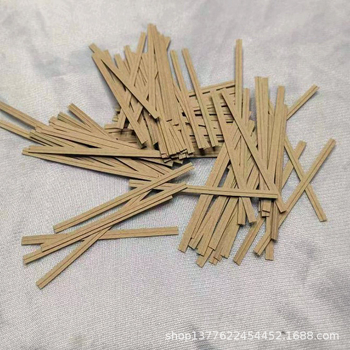 Legături din Kraft pentru ambalaje, sârmă galvanizată, grosime 0,5 mm, lățime 4 mm, pentru accesorii de ambalare