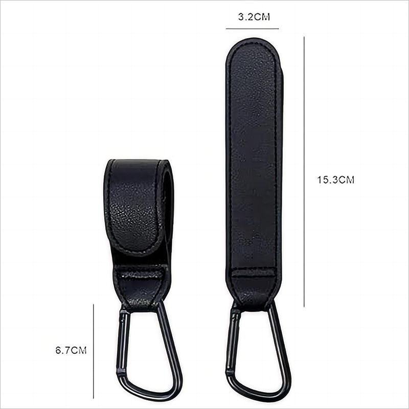 Haosen Curea Velcro rezistentă cu cataramă din piele pentru cărucior de bebeluși și troley