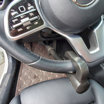 Jednosmerni protuprovalni uređaj za automobil – brave za pedale, volan, kvačilo, gas i kočnicu | Model JB-315, nehrđajući čelik, pogodno za automobile i kamione