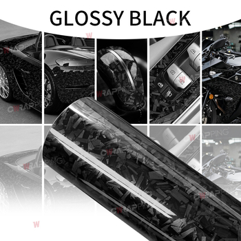 Cheshjong PET автомобилни стикери за каросерия с дъгова шарка, лепящ филм за предна част, капак, багажник, покрив и страни