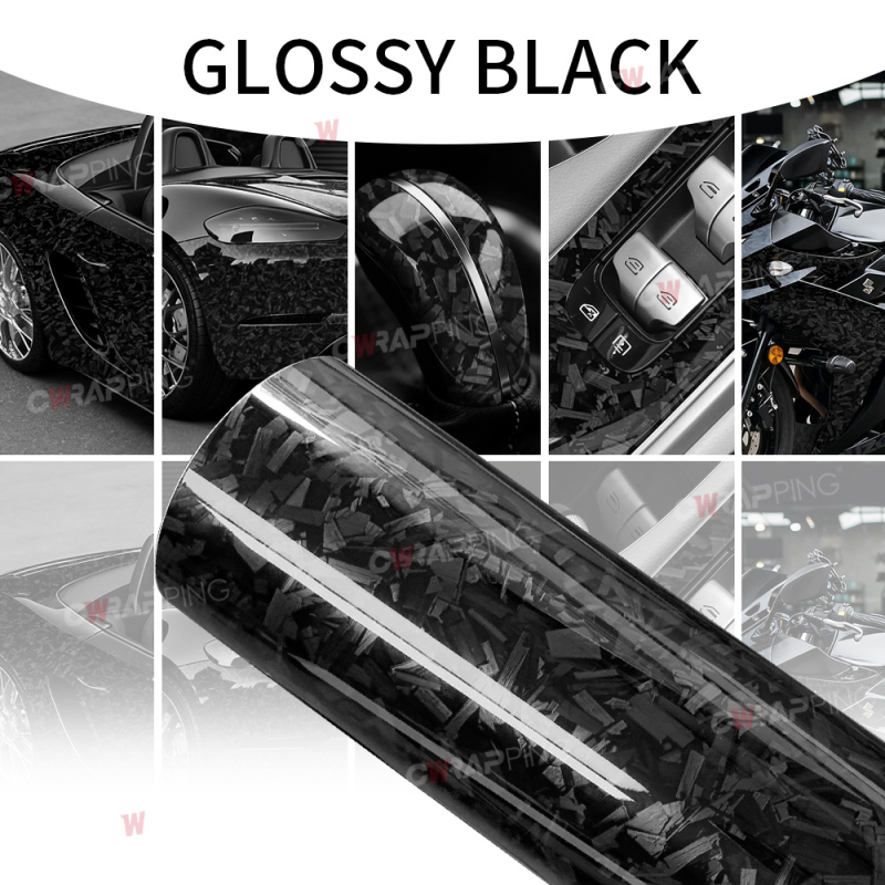 Cheshjong PET автомобилни стикери за каросерия с дъгова шарка, лепящ филм за предна част, капак, багажник, покрив и страни