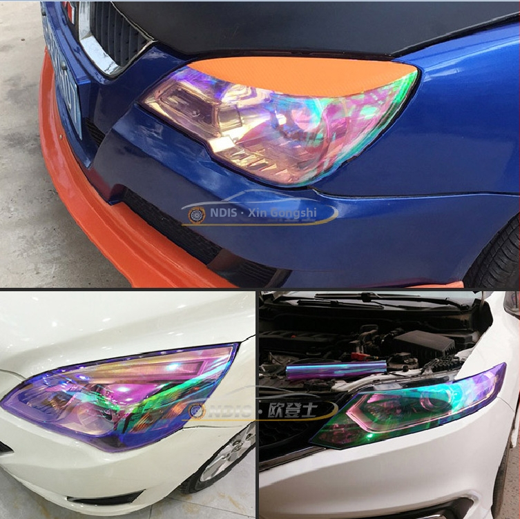 Annhao PVC automobilio žibintų plėvelė — skaidri keičiantis atspalvių plėvelė žibintams, priekinėms ir rūko žibintams