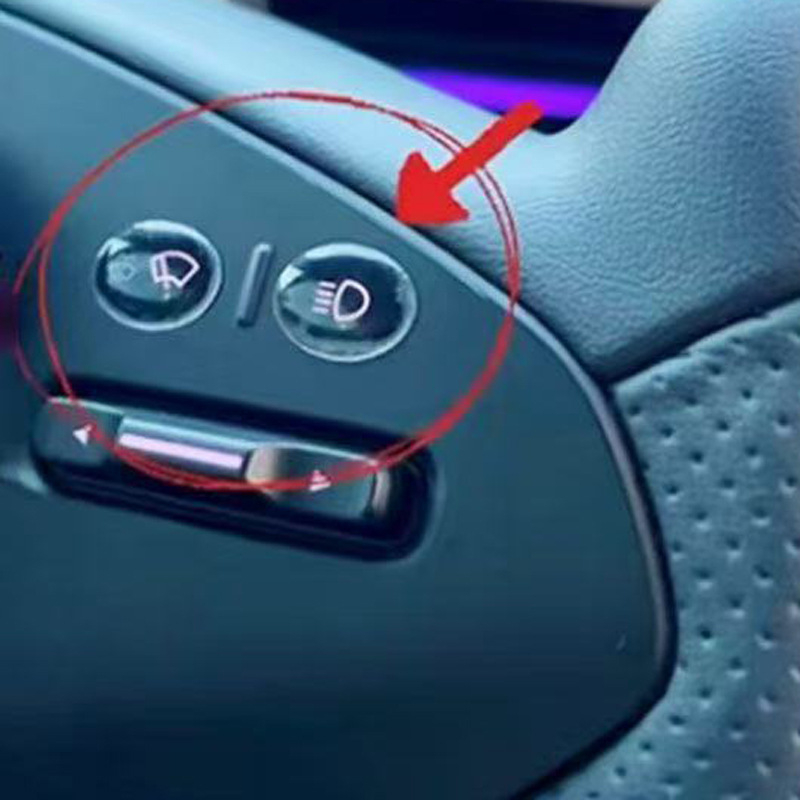 Naljepnica za gumb pokazivača smjera na upravljaču za Tesla Model Y/Model 3, kristalni uzorak, unutarnja dekoracija, ljepilo