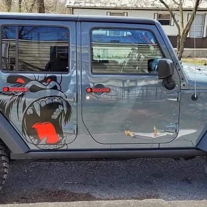 Xidao auto kleeps - materjal: kleeps; muster: nagu pildil näidatud; paigaldus: kleepuv tüüp