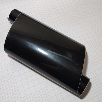 PVC läikiv must autokatuse ja päikeseluuki filmi | kleepimisega paigaldus, kohandatud töötlemine, Che Shiya