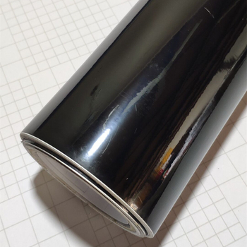 PVC läikiv must autokatuse ja päikeseluuki filmi | kleepimisega paigaldus, kohandatud töötlemine, Che Shiya