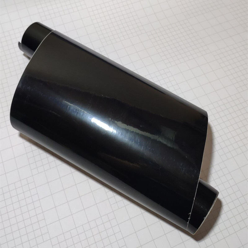 PVC läikiv must autokatuse ja päikeseluuki filmi | kleepimisega paigaldus, kohandatud töötlemine, Che Shiya