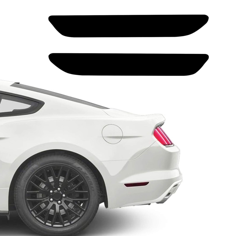 DIDI PET vinilo plėvelė, iš anksto išpjauta galinio šono žymeklio šviesos dangtelis Ford Mustang 2015–2019