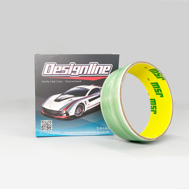 KNS TPU autófóliázó kaparó ívelt vágóvonal a sima felhelyezéshez