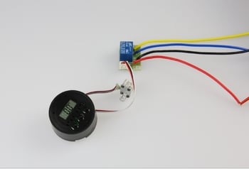 Автомобилна помпа за гуми с дигитален дисплей и манометър, 12V, диапазон 150 psi