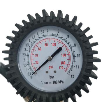 Mjerac tlaka u pneu automobila s pištolom za napuhivanje i digitalnim zaslonom, najlonsko kućište (0-200 psi, Visoka preciznost, Brend Top Force)