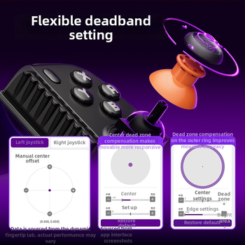 Játékvezérlő Wind Blade Plus, Bluetooth, Type-C csatlakozás, vibráció, haptikus visszajelzés, kompatibilis Android/Apple/Switch