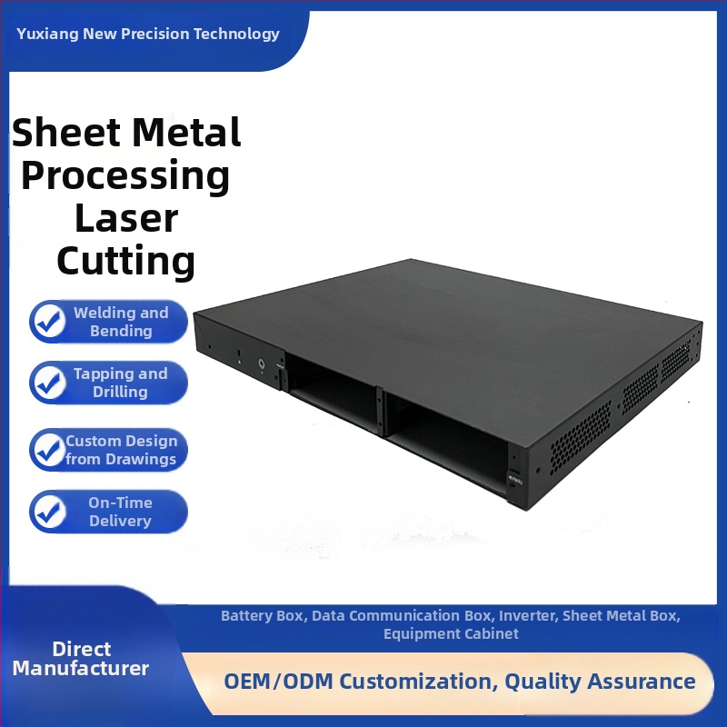 Lāmu tēraudzēta elektronikas korpuss | Materiāli: nerūsējošais tērauds, alumīnija sakausējums, vara, cinka sakausējums, molibdens; Biezums: 0,5–20 mm; Apstrāde: lāzera griešana, presēšana, locīšana, CNC urbšana; Pārklājuma apdare: matēts, pulēts, anodēšana