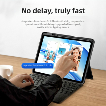 Xiaomi Pad 7 Ultra Magic Keyboard 6Pro/5Pro Bluetooth-os osztott billentyűzetéhez készült védőtok, 12,4 colos ( Bluetooth interfész; Kompatibilis Xiaomi Tablet 5/6; Súly 490 g; OEM feldolgozás; Logó nyomtatás engedélyezett )