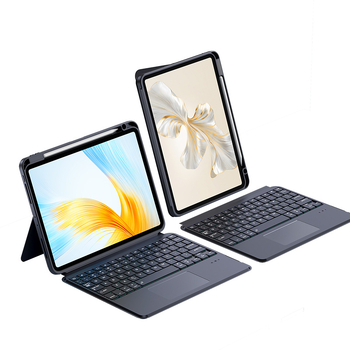 Vezeték nélküli mágneses felosztott billentyűzet Honor táblagépekhez – Bluetooth, hét színű háttérvilágítás, ergonomikus, testreszabható logó