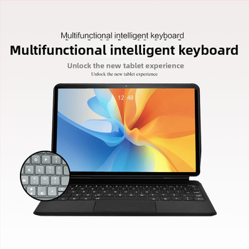 Bluetoothi traadita klaviatuur Samsung Tab 11-toll / 12,4-toll, Yongxiangtai brändilt; ühildu Galaxy Tab S7/S8/S9; kaal 565 g; OEM/privaatse märgi valik.