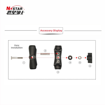 Auto držiak na telefón/tablet so 9 cm predĺženým ramenom a 1 palcovou univerzálnou reguláciou; Mercy Knight, model NPHA-9CM ARM; kompatibilné s iPhone, iPad a iPod.