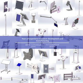 Držač tableta s VESA kompatibilnošću za iPad — anti-theft, mobilni podni nosač, težina 3,0 kg