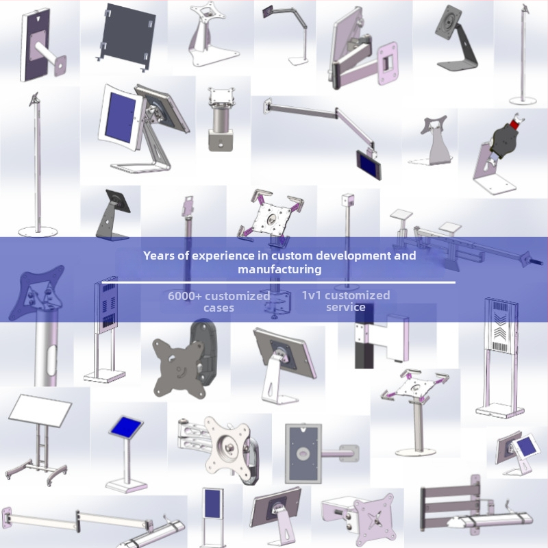 Držač tableta s VESA kompatibilnošću za iPad — anti-theft, mobilni podni nosač, težina 3,0 kg