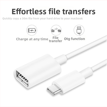 Type-C OTG USB 3.0 adapter Apple eszközökhöz – USB flash meghajtó, billentyűzet és játékkontroller támogatás