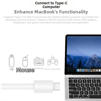 Type-C OTG USB 3.0 adapter Apple eszközökhöz – USB flash meghajtó, billentyűzet és játékkontroller támogatás