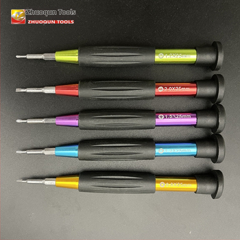 5-в-1 комплект отвертки за телефони, компютри, таблети, часовници и очила – магнитни, 45# стомана, 5 бр.