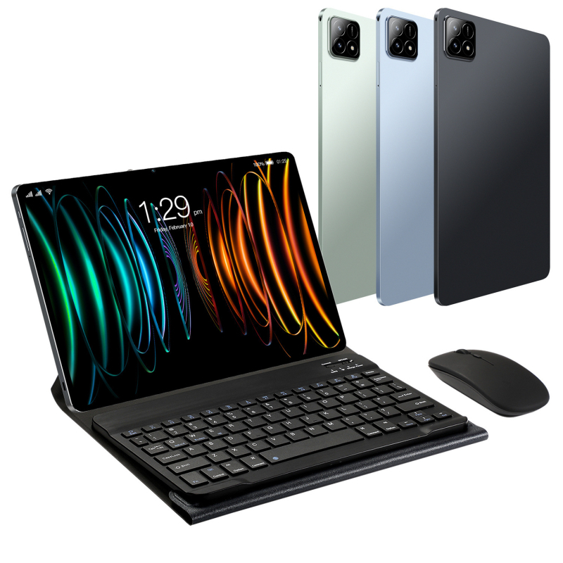 Skolēnu planšetdators ar Android OS, MTK procesa, 1TB atmiņa, IPS displejs, divas kameras