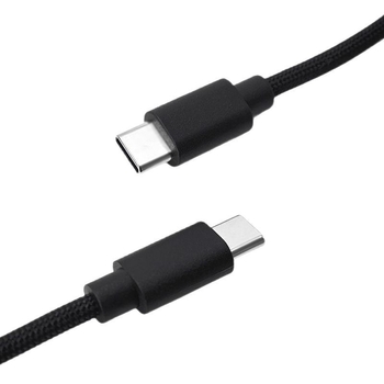 Prilagođeni USB-C podatkovni kabel za telefone i tablete, USB-C na USB-C, brzo punjenje, duljina 1 m