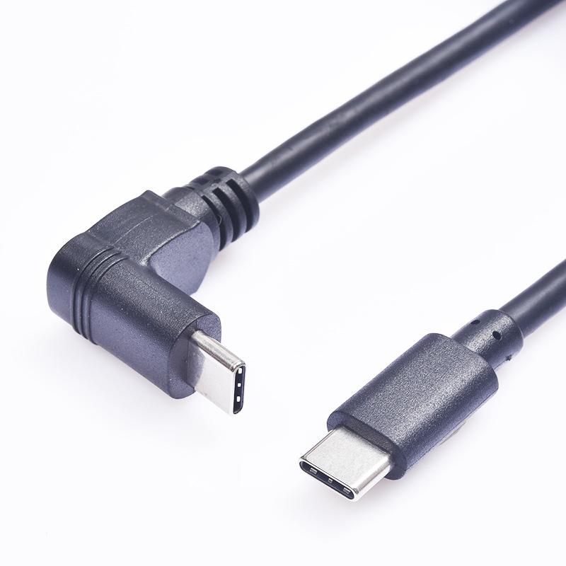 USB-C 3.1 pravokutni USB-C kabel za podatke, muško-muški, 4K60Hz, 16 jezgri