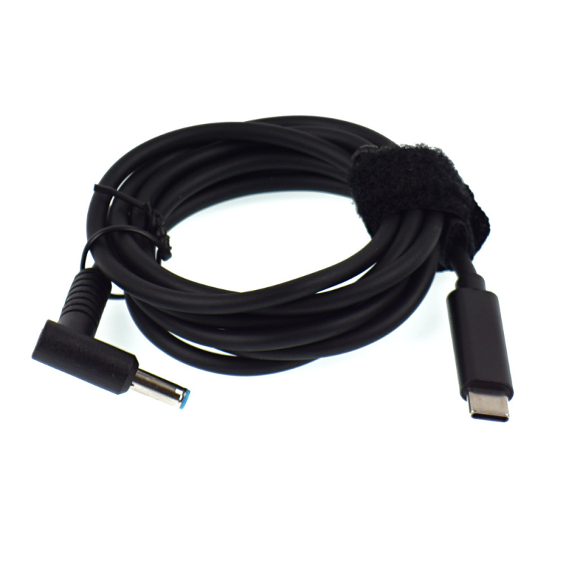 100W USB-C muški kabel za DC napajanje za HP, duljina 1.5 m