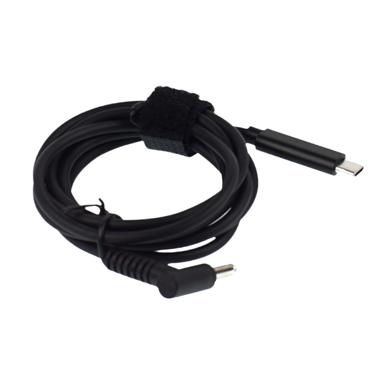 100W USB-C muški kabel za DC napajanje za HP, duljina 1.5 m