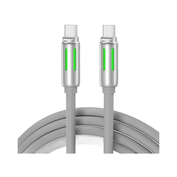 Selerwin USB-C adatkábel folyékony szilikonból, E-Maker chip, biztonságos gyors töltés