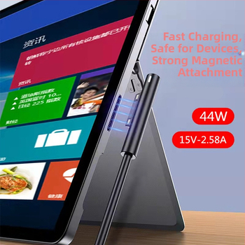 Зарядно устройство за Microsoft Surface Pro — 44W, 15V, 2.58A, вход 100-240V, директно зареждане (неоригинално)