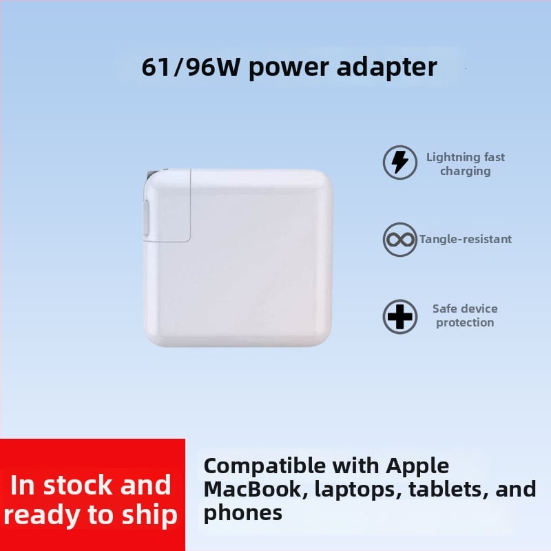 Apple MacBook φορτιστής 61W/96W, είσοδος 100-240V, έξοδος 5-20V, άμεση φόρτιση