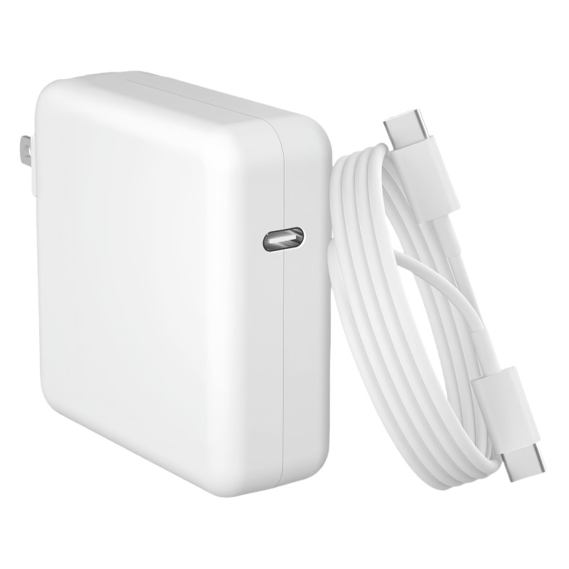 GaN USB-C зарядно 100W PD за MacBook и лаптопи, изход 20V/5A, вход 100–245V
