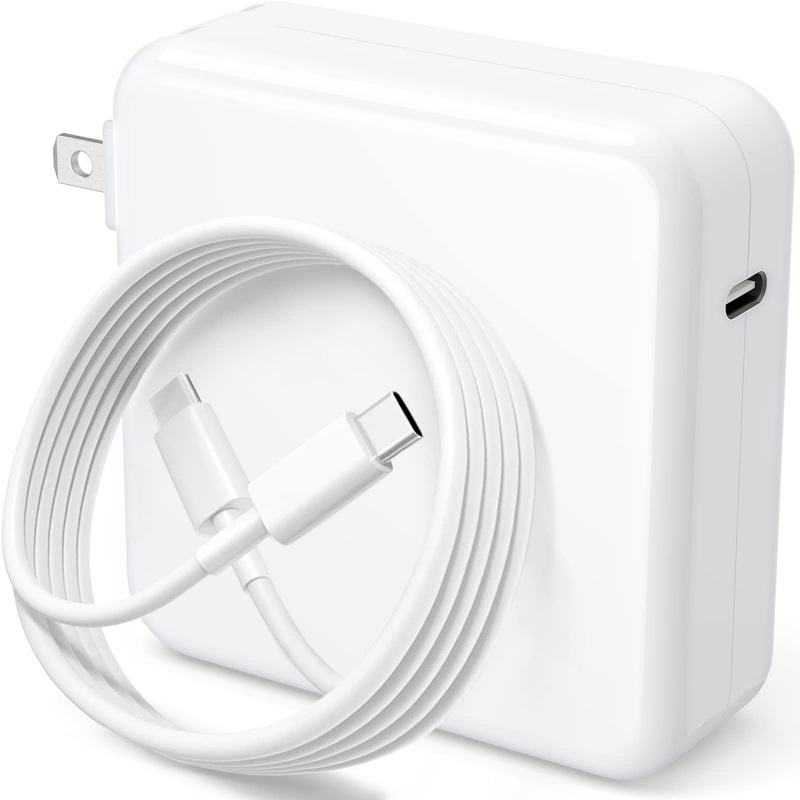 GaN USB-C зарядно 100W PD за MacBook и лаптопи, изход 20V/5A, вход 100–245V