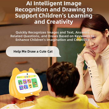 Laste tahvelarvuti ABS korpusega, 1–2 GB mälumaht, taastuv liitiumakumulator, puutetundlik ekraan ja Wi‑Fi