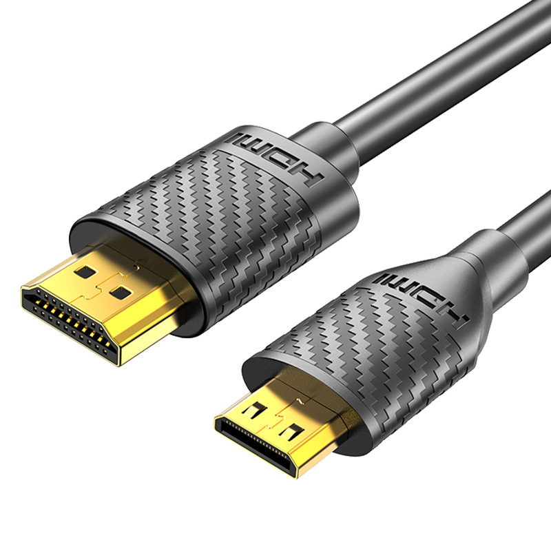 HDMI kabel s Mini HDMI na HDMI, verzija 2.0, 4K, bakar bez oksidacije, pozlaćeni konektori, duljina 1,15 m ili 2,3 m