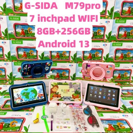 HYRS M79 Pro planšete - 1,66GHz divkodolu procesors, 256GB flash atmiņa, 8MP kamera, SIM kartes zvaniem + Wi-Fi