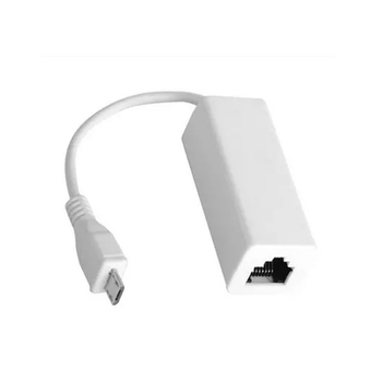 Android tabletához USB Ethernet adapter (micro USB) – 10/100 Mbps Fast Ethernet