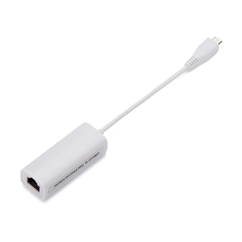 Android tabletához USB Ethernet adapter (micro USB) – 10/100 Mbps Fast Ethernet