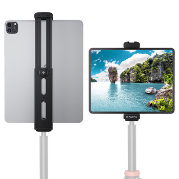 UURIG U-Pad Pro plochý klips pre tablet, zdvíhajúci držiak z hliníkovej zliatiny pre radu iPad