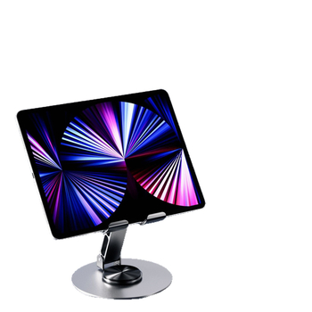 Suport de birou pentru telefoane și tablete, rotativ și pliabil, din aliaj, universal