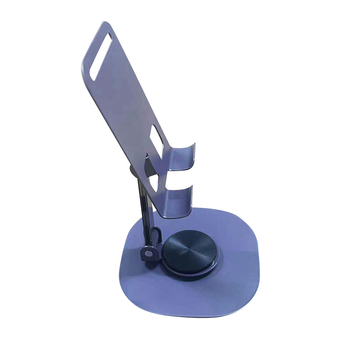 Stolni držač za telefone i tablete, 360° rotacija, legura metala, sklopivi, kompatibilan s Apple iPad.