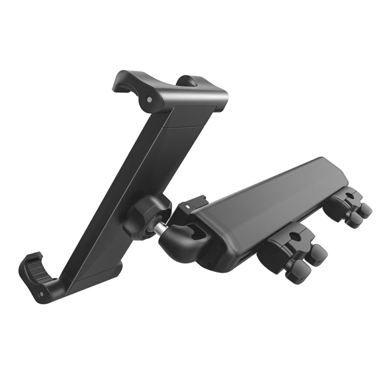 Autófejtámlás tabletatartó, fix rögzítésű, modell C113+H148, kompatibilis más eszközökkel, tömeg 690 g